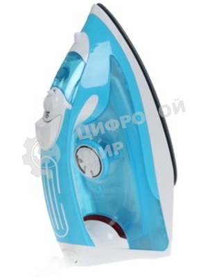 Утюг BBK ISE-2400 бирюзовый/белый, 2400 Вт, 35 г/мин, 140 г/мин, 280 мл