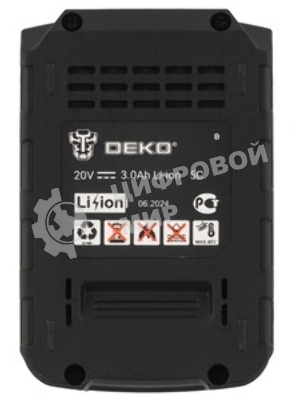 Батарея аккумуляторная Deko UNV3.0 STD 20В, 3.0Ач, 063-4493