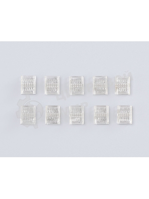 GS6362 Соединитель прямой COB 12/24V для лент 12mm (2 конт.) (10шт)