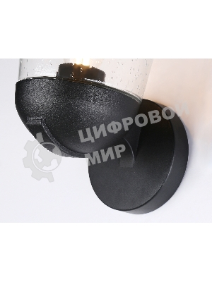 Светильник Ambrella light ST2081 BK/CL черный/прозрачный IP54 E27 max 40W 260*150*185