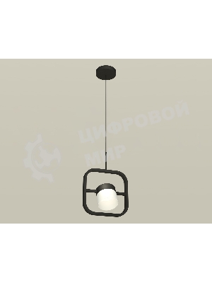 Светильник Ambrella light XB9119155 SBK/FR черный песок/белый матовый GX53 (C9119, N8402)