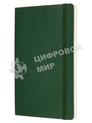 Блокнот Moleskine CLASSIC SOFT QP616K15 Large 130х210 мм 192 стр. линейка мягкая обложка зеленый