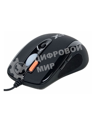 Мышь проводная A4Tech X-710MK черный, 2000 dpi, USB, кнопки - 7