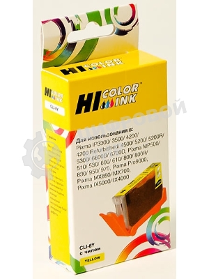 Картридж Canon PIXMA iP4200/iP6600D/MP500 (Hi-Black), new, CLI-8Y, Y