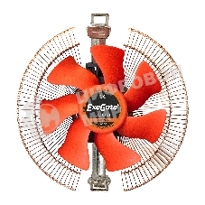 Кулер для процессора ExeGate EE90-Cu бронзовый, 90 мм, алюминий/медь, 2200 об/мин, 22 дБ, 3 pin, 80 Вт, 58 мм