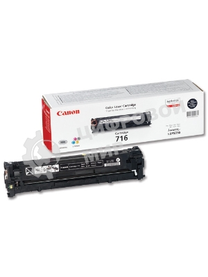 Картридж лазерный Canon Cartridge 716BK (1980B002) черный (2300 стр.) для Canon LBP-5050/5050N
