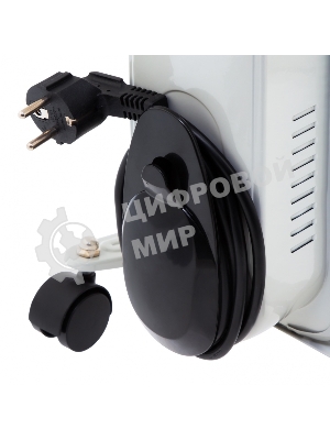 Обогреватель масляный MTX OCH-1500, белый, 1500 Вт, 15 м2, термостат