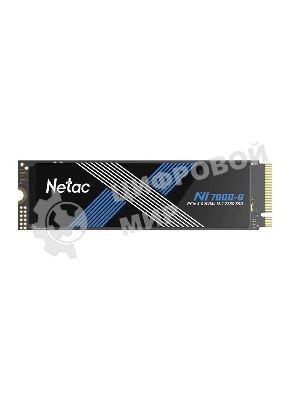 Накопитель SSD Netac NV7000-Q, 2Tb, M.2 2280, PCIe 4.0 x4, NVMe, R/W 7100/6200, с радиатором