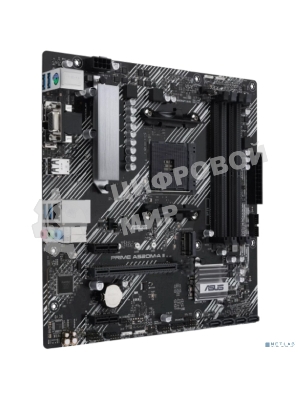 Материнская плата ASUS PRIME A520M-A II/CSM, AM4, AMD A520, 4xDDR4, 4xSATA, 1xM.2, 1xPCIe 3.0 x16, 2xPCIe x1, DisplayPort, HDMI, D-Sub, 1x 1Gb LAN, 6xUSB, 3x3.5 мм, 7.1, microATX