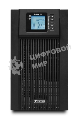 Источник бесперебойного питания Powerman Online 3000VA/2400W, 220V, Tower, Out: 3xShuko, черный*Online3000