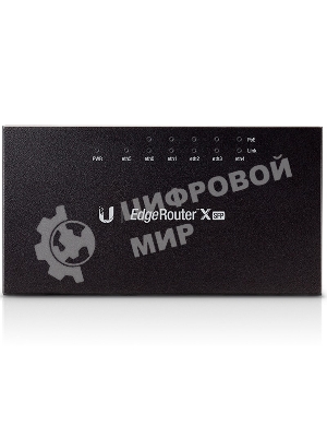Маршрутизатор UBIQUITI ER-X-SFP 5x Ethernet, 1x SFP, раздача PoE