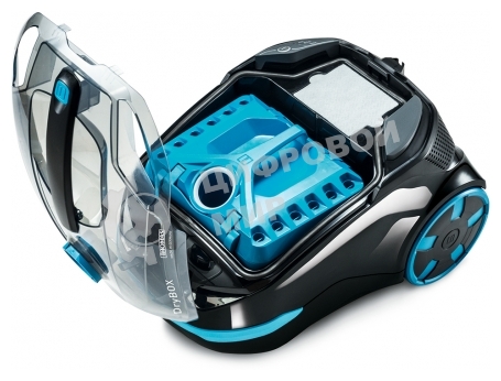 Пылесос Thomas DryBOX черный/синий, 300/1700Вт, уборка сухая, пылесборник контейнер 2.1 л