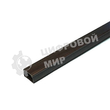 Кабель-канал 25х16 L2000 пластик с двойным замком венге УралПак КК-4825016-084