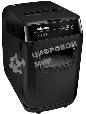Шредер Fellowes AutoMax 200C (секр.P-4)/фрагменты/200лист./32лтр./пл.карты