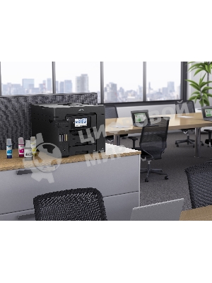 МФУ струйное Epson L6550 (C11CJ30404), A4, цветной, печ. до 25/12 стр/мин.(ч/б/цв.), скан. до 27.5 стр/мин., 4800x2400 dpi (печ.), 2400x1200 dpi (скан.), Ethernet, USB, Wi-Fi