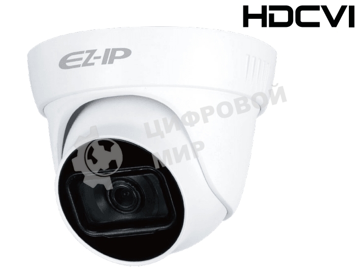 Видеокамера HDCVI EZ-IP EZ-HAC-T5B20P-A-0280B купольная, 1/2.7
