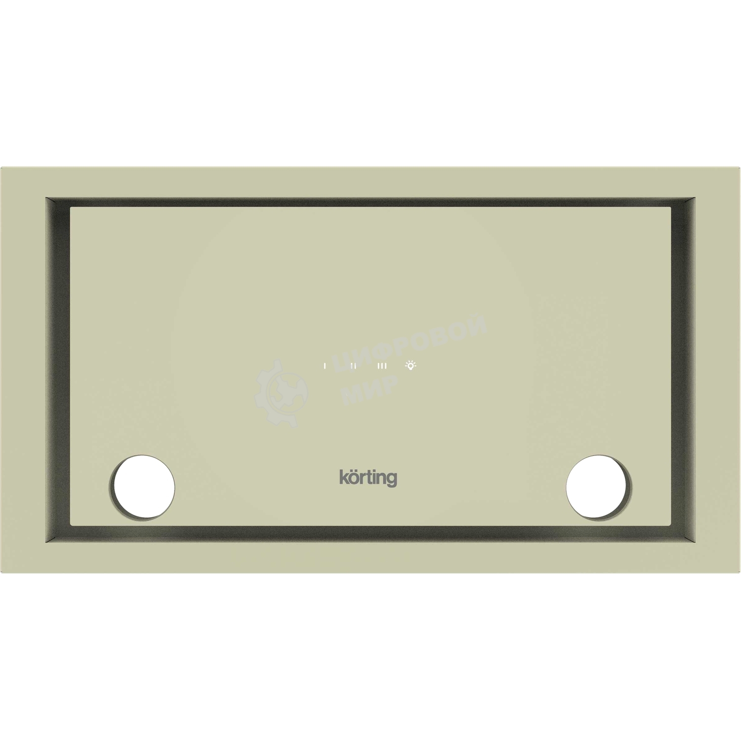 Встраиваемая вытяжка Korting KHI 6777 GB слоновая кость