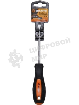 Отвертка шлицевая SL5, 100 мм