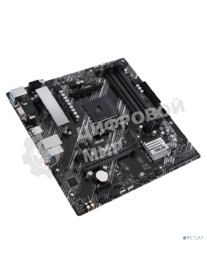 Материнская плата ASUS PRIME A520M-A II/CSM, AM4, AMD A520, 4xDDR4, 4xSATA, 1xM.2, 1xPCIe 3.0 x16, 2xPCIe x1, DisplayPort, HDMI, D-Sub, 1x 1Gb LAN, 6xUSB, 3x3.5 мм, 7.1, microATX