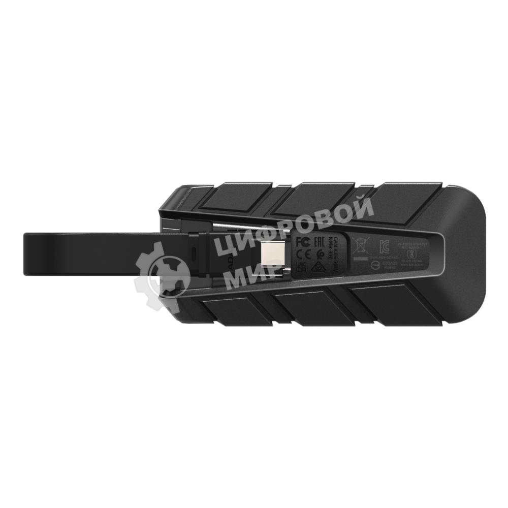 Внешний SSD ADATA SC740, 1TB, USB 3.2 Gen 2 Type-C, R/W 1050/1000, синий