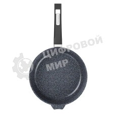 Сковорода вок Мечта С64803 Гранит star 24x24 см с несъемной ручкой и стекл. крышкой