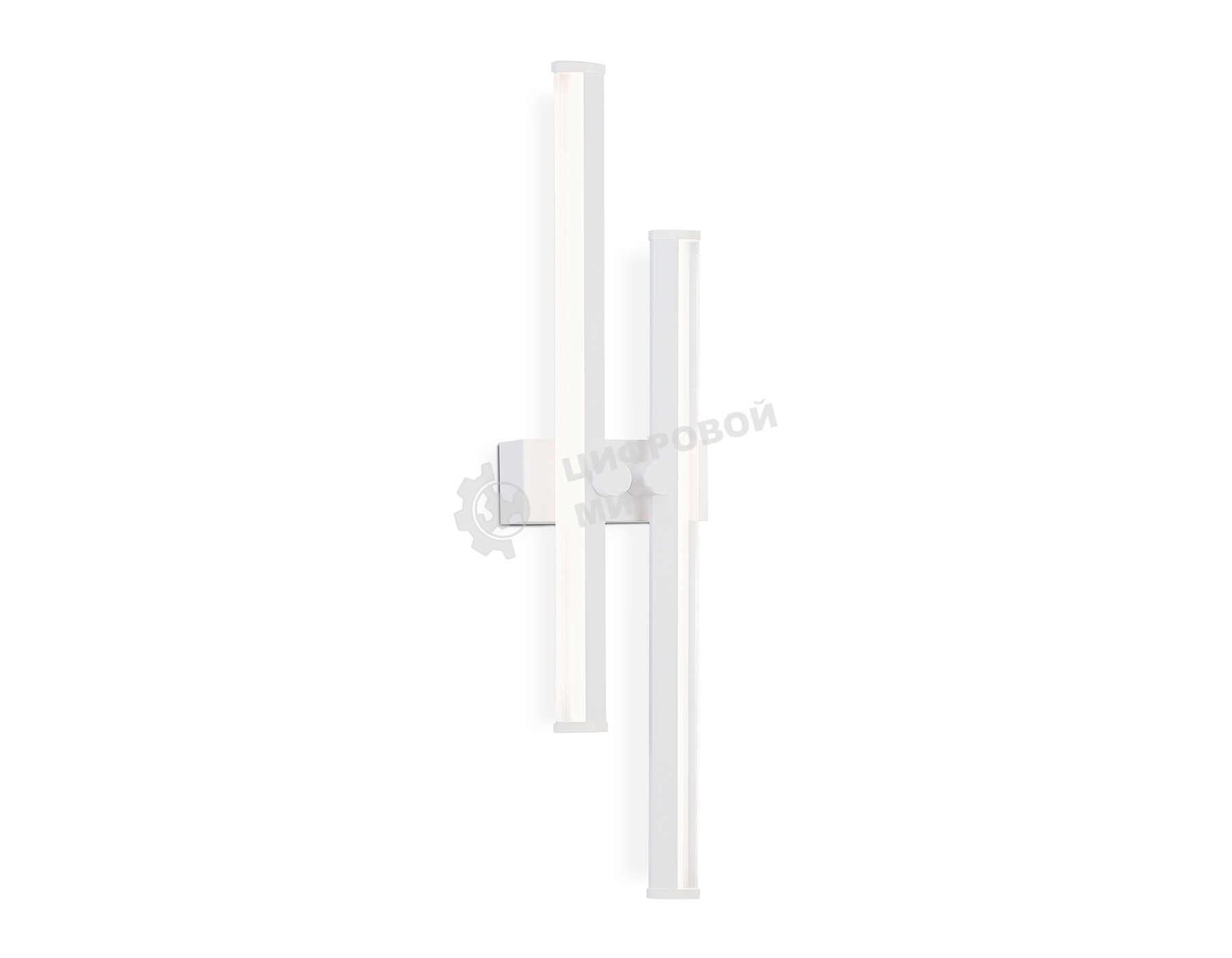 Настенный светодиодный светильник Ambrella light FL6151 WH белый 18W 3000K-6400K 510*120*65