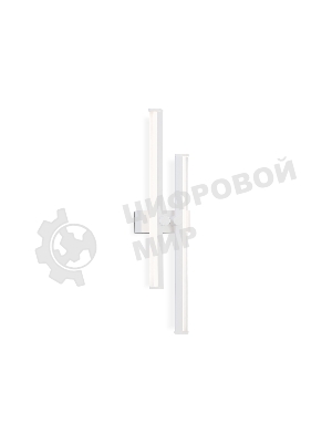 Настенный светодиодный светильник Ambrella light FL6151 WH белый 18W 3000K-6400K 510*120*65
