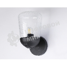 Светильник Ambrella light ST2081 BK/CL черный/прозрачный IP54 E27 max 40W 260*150*185