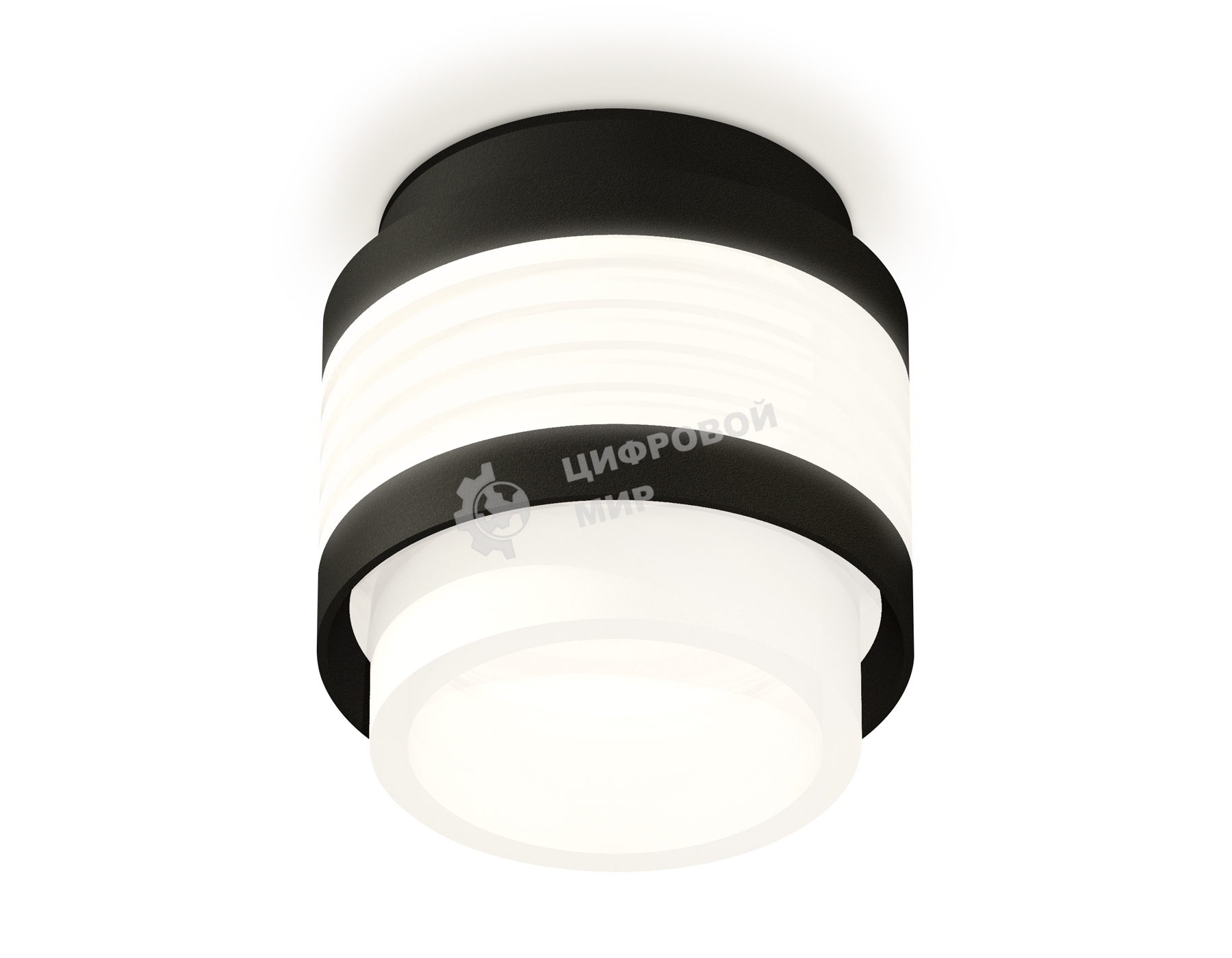 Светильник Ambrella Light XS8432001 SBK/FR черный песок/белый матовый GX53 (C8432, N8401)