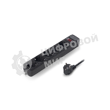 Сетевой фильтр ExeGate EX266859RUS SP-5-1.5B (5 розеток, 1.5 м, евровилка, черный)