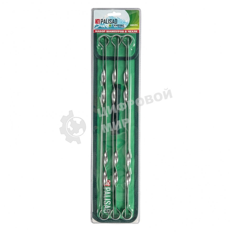 Шампуры с чехлом Camping Palisad 45 см (6 шт.)