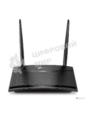 Роутер беспроводной TP-Link TL-MR100 N300 10/100BASE-TX/4G(3G) cat.4 черный
