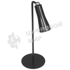 Светильник ULTRAFLASH (15724) UF-834 C02 черный (Led св-к настольный, 8Вт, 5 ССТ, диммируемый, ночник, таймер, зарядка)