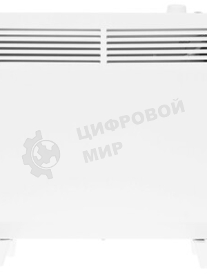 Конвектор электрический Denzel XCE-1000B черный, 1000 Вт, 15 м2, термостат