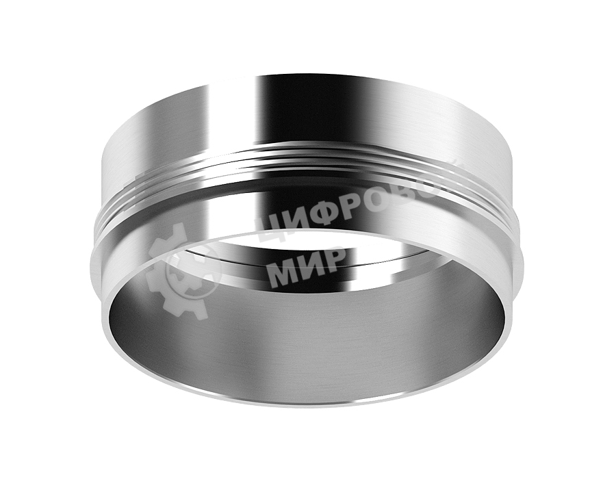 Насадка для корпуса светильника N6122 PSL серебро полированное D60*H32mm Out10mm MR16