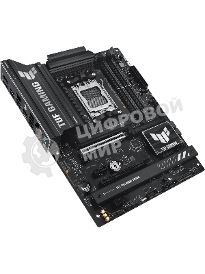 Материнская плата ASUS TUF GAMING B850-PLUS WIFI, AM5, AMD B850, 4xDDR5, 4xSATA, 3xM.2, 1xPCIe 5.0 x16, 1xPCIe 4.0 x16, 2xPCIe 4.0 x1, DisplayPort, HDMI, 1x2.5Gb LAN, USB Type-C, 5x3.5 мм, 7.1, ATX