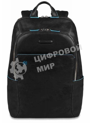Рюкзак для ноутбука Piquadro Blue Square CA3214B2/N черный натур.кожа