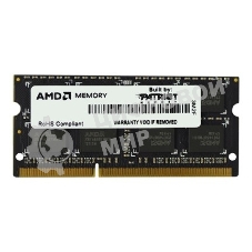 Оперативная память AMD Radeon R3, DDR3, 4Gb (1x4Gb), 1600MHz, CL9, SO-DIMM