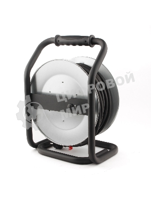 Удл. на мет. катушке “Power Cube” IP44 16А 30м резина 3*2,5мм2 4 роз. с/з