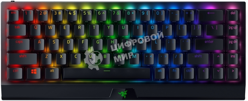 Клавиатура беспроводная игровая Razer BlackWidow V3 Mini HyperSpeed (Yellow Switch) - Russian Layout