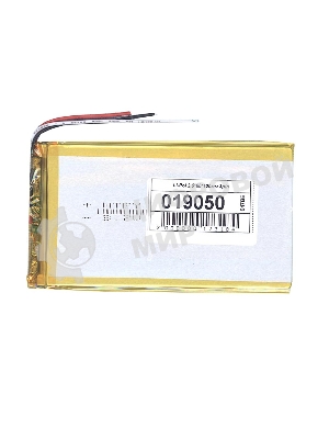 Аккумулятор Li-Pol (батарея) 2.5x60x100 мм 3pin 3.7V/2500mAh