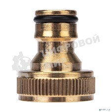 Адаптер латунный, 3/4, внутренняя резьба Четыре Сезона