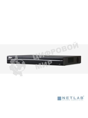 Видеорегистратор 16-канальный IP, Запись: H.265/H.264/MJPEG/MPEG4, до 12Мп, до 320Mb/s; Видеовыходы: 1 HDMI, 1 VGA; Сеть: 1 RJ-45 port (10/100Mbps); Хранение: Raid 0/1/5/6/10, 2 SATA HDD до 12TB, eSATA; Интерфейсы: 2 xUSB, RS-232; 1U; Onvif 2.4 16CH 2 HDD 1U 4K H.265 Network Video Recorder
