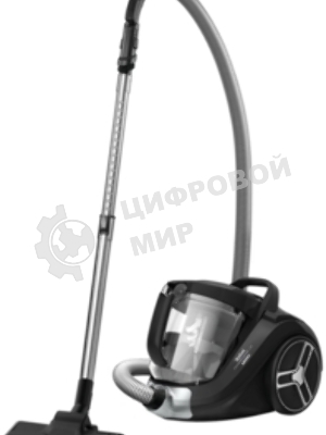 Пылесос Tefal Compact Power XXL TW4825EA черный, 550 Вт, уборка сухая, пылесборник контейнер 2.5 л