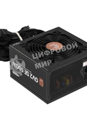 Блок питания Zalman ZM500-GV2SE, 500Вт, 80 PLUS Bronze, 120мм, черный