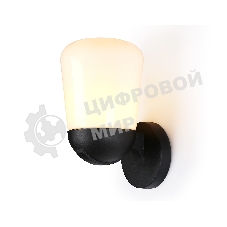 Светильник Ambrella light ST2083 BK/FR черный/белый матовый IP54 E27 max 40W 260*150*185