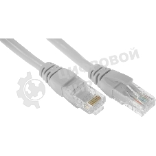 Патч-корд Premier 10Гбит/с UTP 4 пары cat.6 CCA 1м серый RJ-45 (m)-RJ-45 (m) (5-971 1.0)