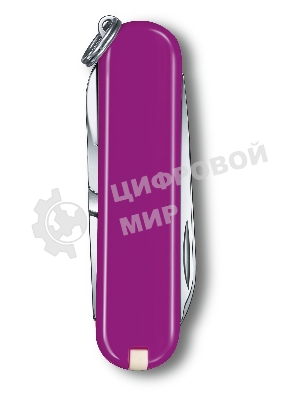 Нож перочинный Victorinox Classic Tasty Grape (0.6223.52G) 58мм 7 функций карт.коробка