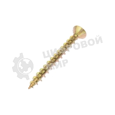 Саморез оконный Kranz острый, 4.1х40, желтый цинк, упаковка поставщика (6 000 шт.)