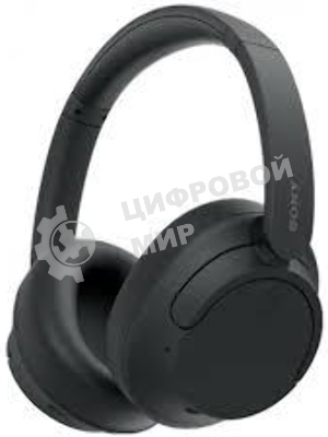 Беспроводные/проводные наушники SONY WH-CH720N черный, полноразмерные, Bluetooth + проводной, активное шумоподавление, до 50 ч